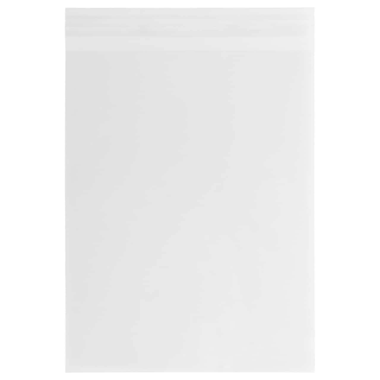 JAM Paper Cello Sleeves with Self Adhesive Closure, 100ct.